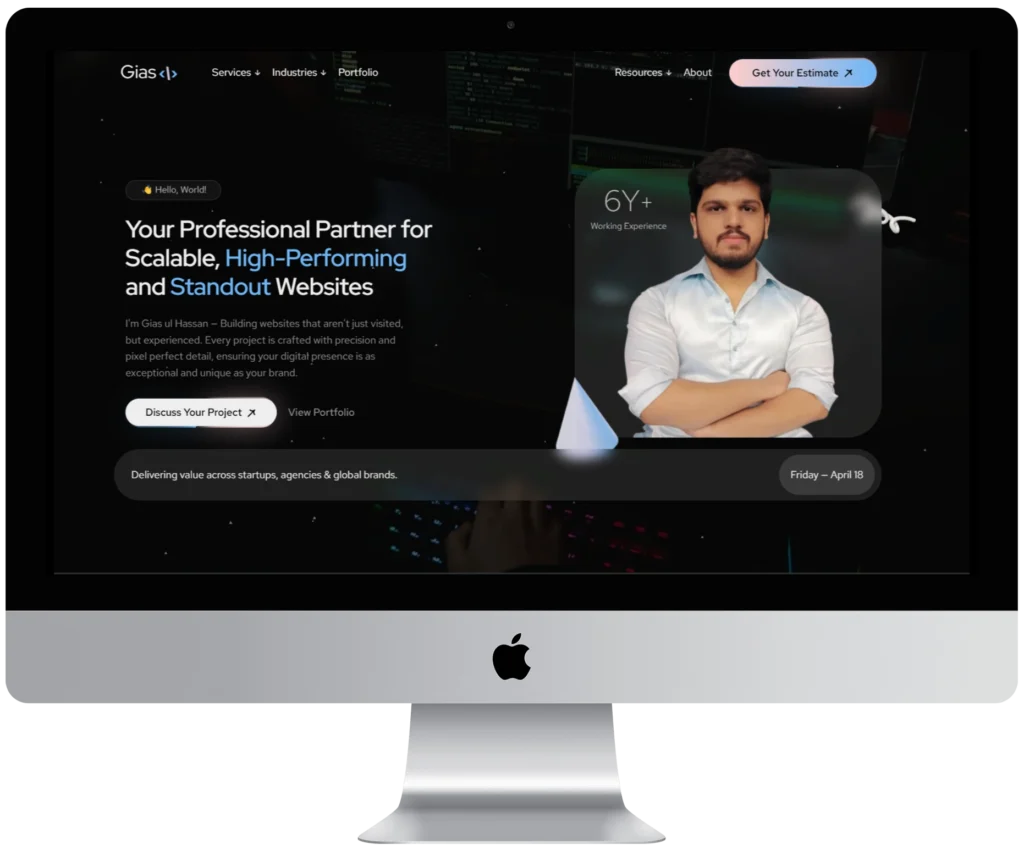 Web Design and Development image - Gias ul hassan