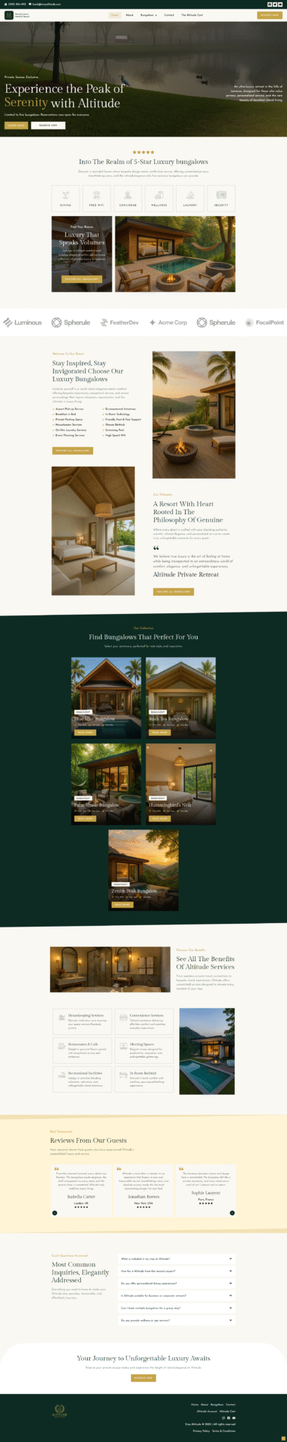 Stay Altitude Website design by Gias ul hassan