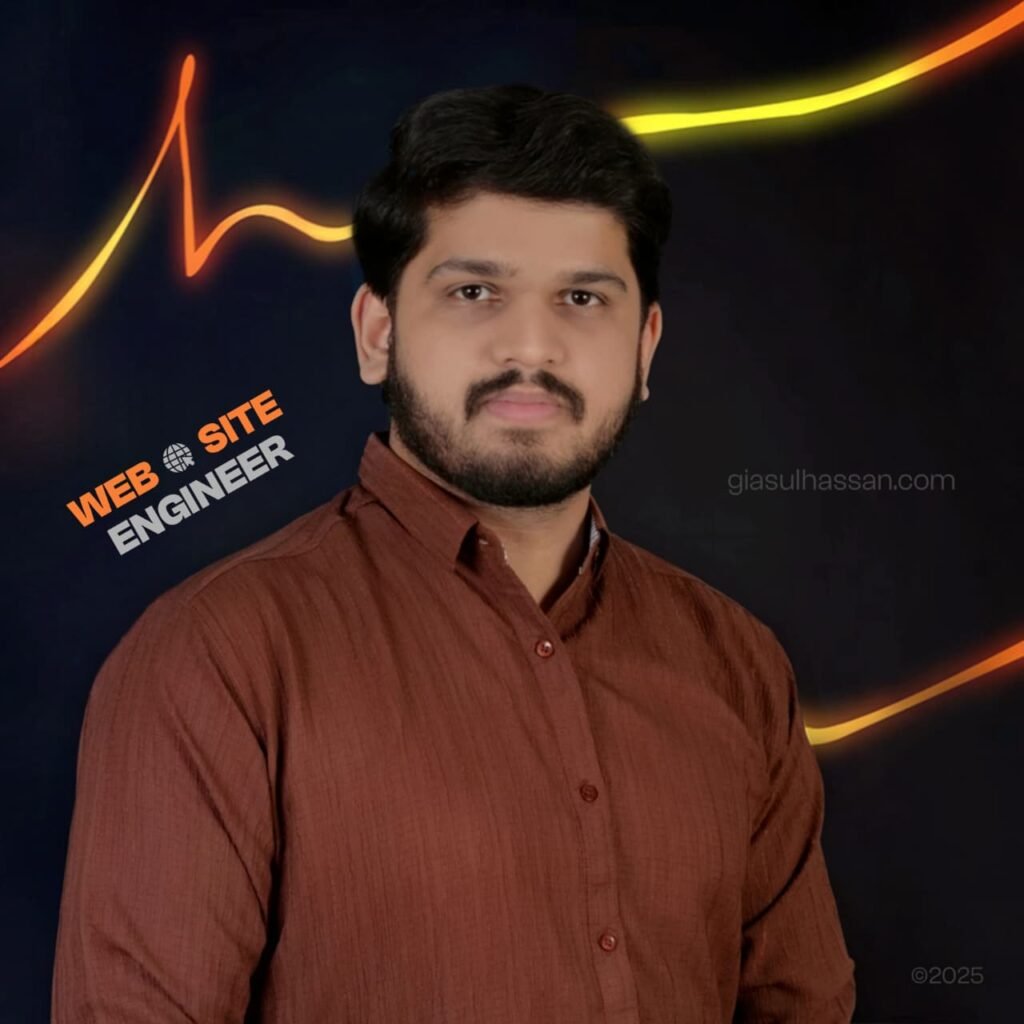 Gias Ul Hassan - Website Developer