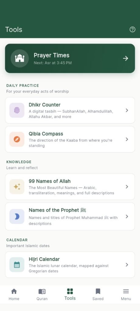 RabbiAllah Quran Dua Qibla Direction App —